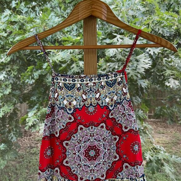 BOG Collective Colorful Printed Sleeveless Mini Dress Size XS. NEW - Picture 4 of 10